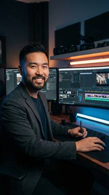 小马拉大车剪辑师王浩